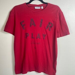 Lacoste "Fair Play" Graphic Tee